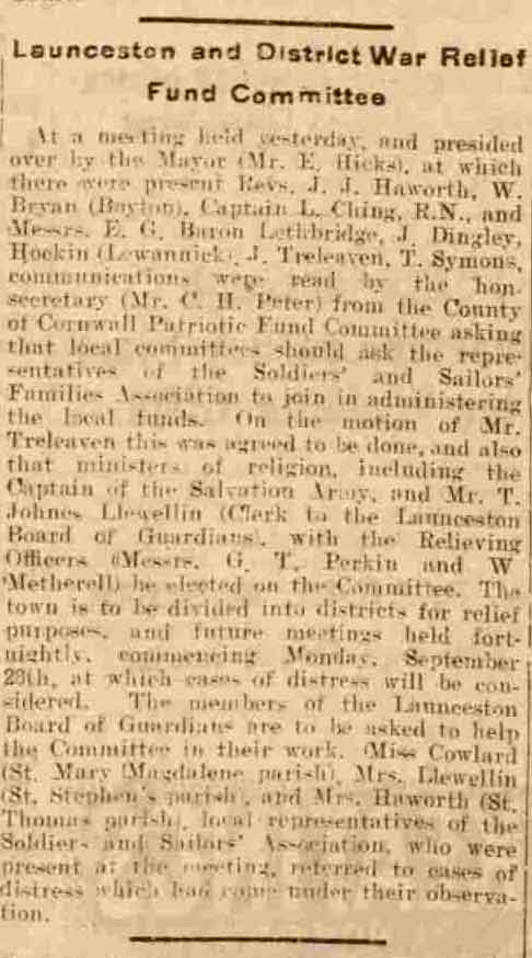 Western Times - Thursday 17 September 1914