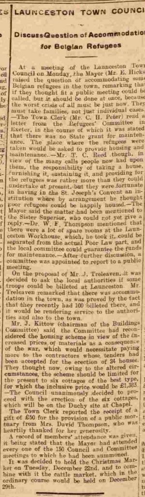 Western Times - Wednesday 21 October 1914 