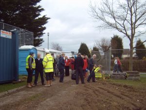 Work commences on the new childrens centre at Coronartion Park