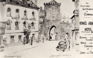 Kings Arms 1951 postcard