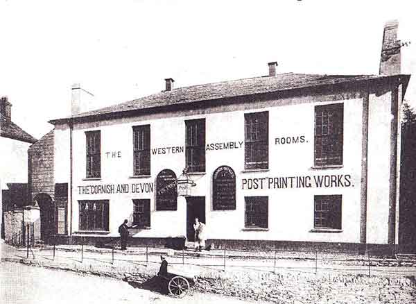 The Western Subscription Rooms, Westgate Street, Launceston