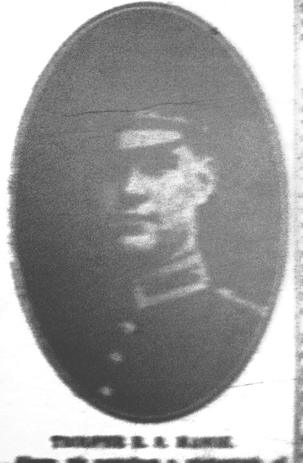 Trooper R S Mason of Athill in 1914