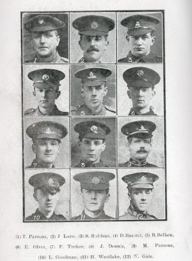 Wesleyan Roll of Honour 1916