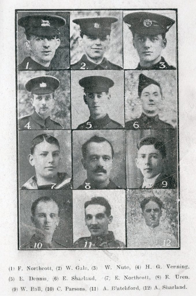 Wesleyan Roll of Honour 1916