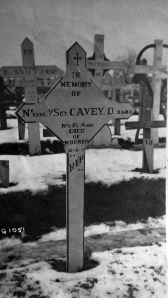 Douglas Cavey Original Headstone