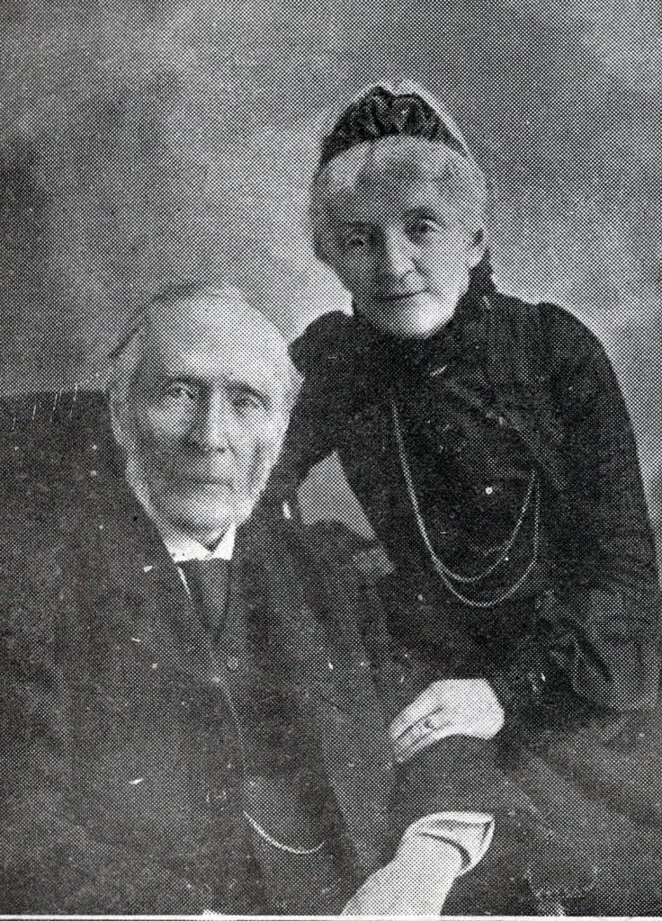 Edward Pethybridge and his wife, Eliza.