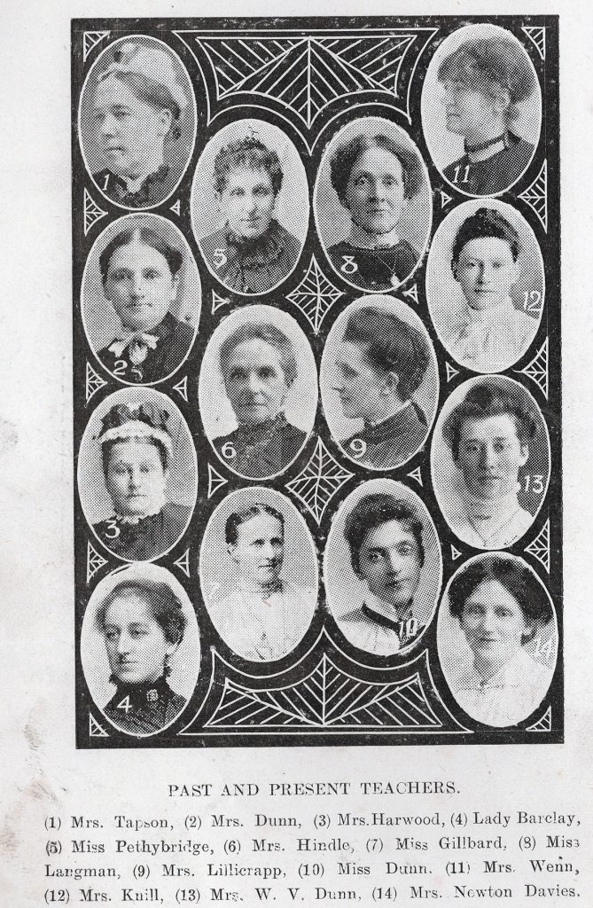 Wesleyan Past and Present Teachers 1916