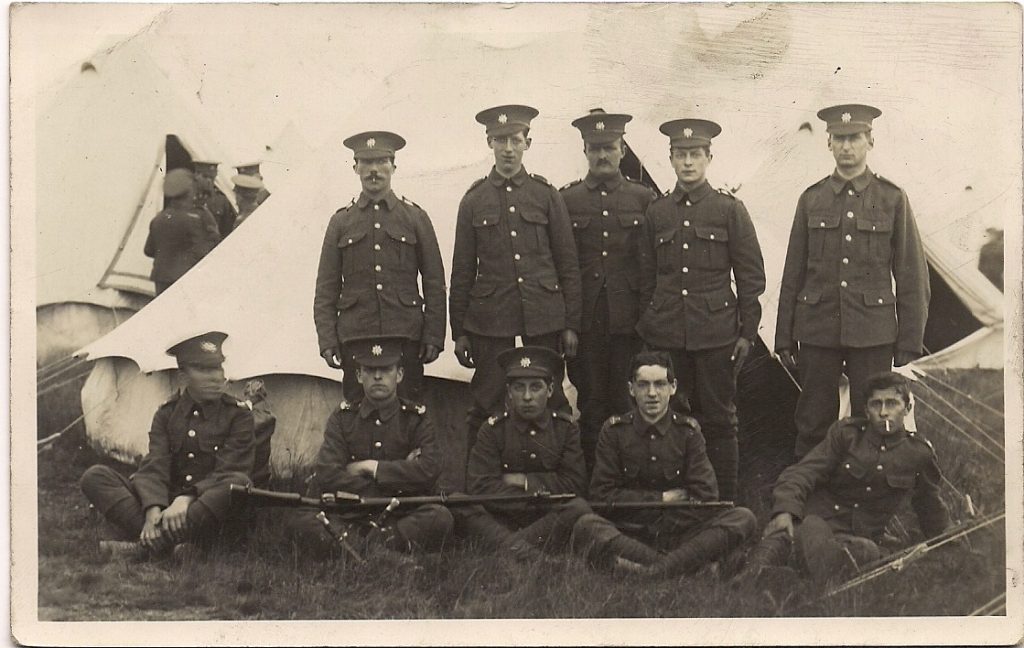Devonshire Regiment with Sydney Moon and William Tubb