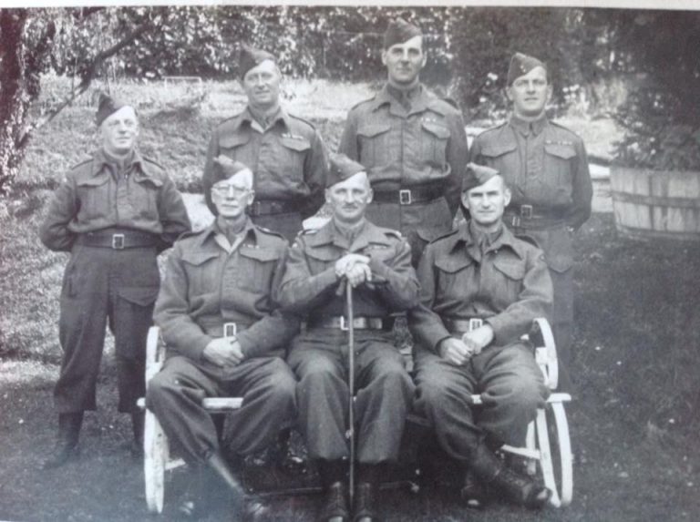 Officers of the Launceston Home Guard 1941