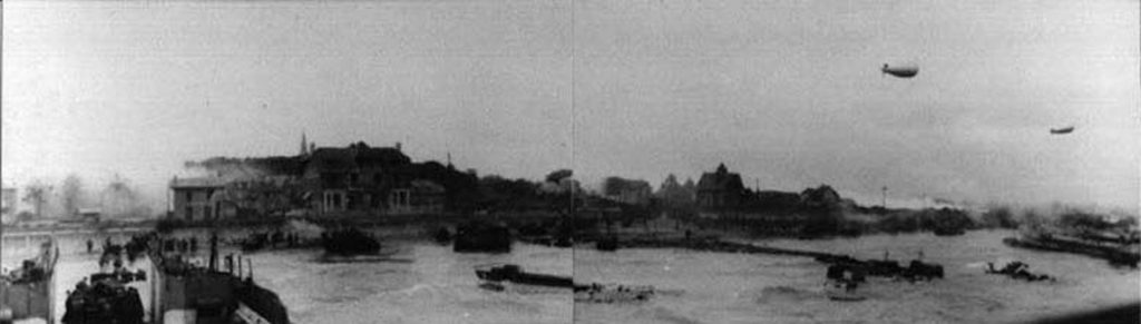 D-Day Landings 1944 at Berniere-sur-Mer. Photo courtesy of Paul Mincher. 