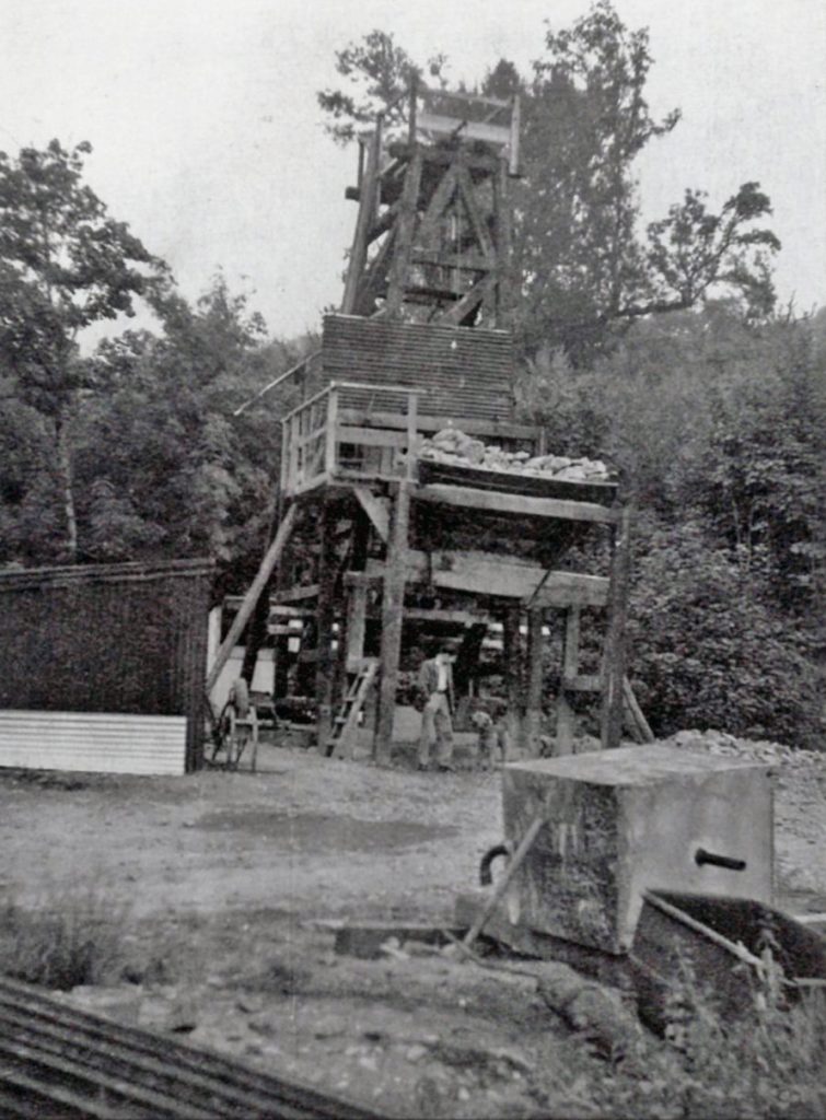 Jack Simmons at Trebartha Lemarne Mine