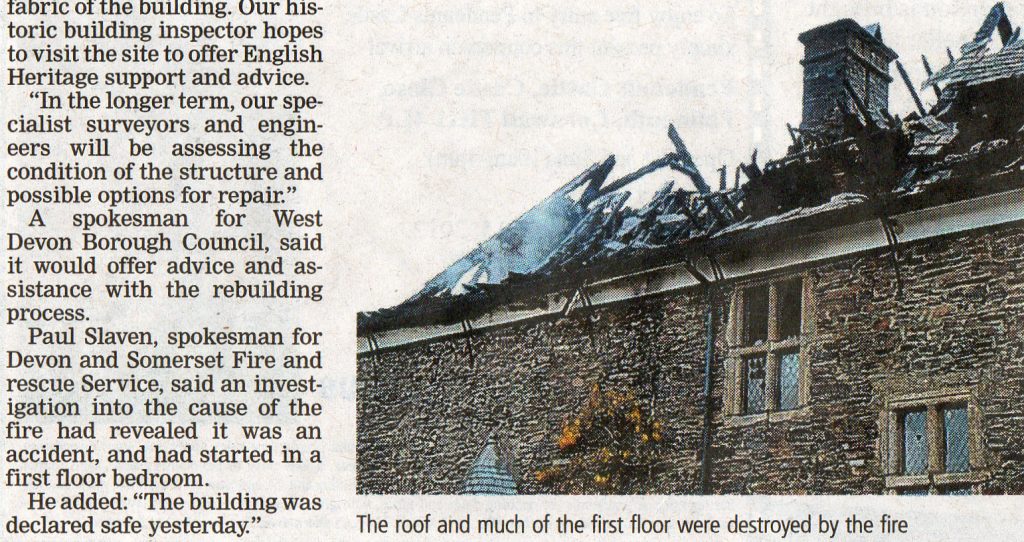 Sydenham House Fire Report, November 14th, 2012, page 2