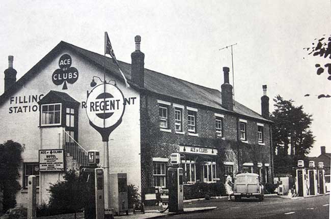 The Ace of Clubs, Lewdown in the early 1960's.