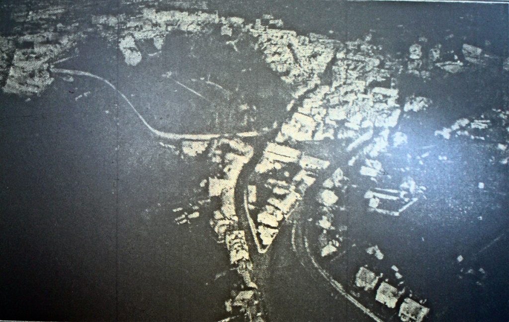 Launceston Aerial in 1924, taken by Maurice Prout.