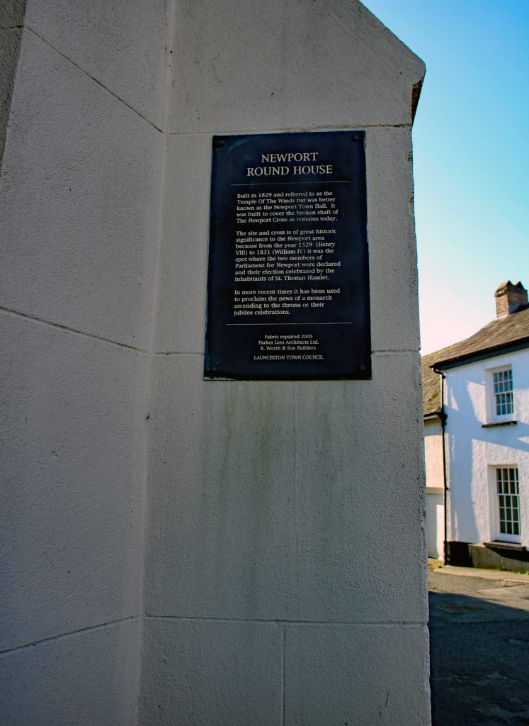 Newport Market House Plaque