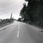 The A388 just up from Pages Cross. This is the position of todays A30 slip road onto the A388. Photo courtesy of Steve Dymond.