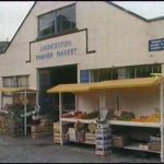Launceston Pannier Market in the early 1980's.