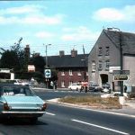 Prouts Corner, Launceston.The west bound traffic was prevented turning right into Exeter Steet and Dockacre Road in an attempt to keep the traffic moving. Photo courtesy of Colin Barrett.