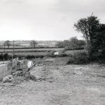 The Launceston Link Road at the start of its construction in 1974.