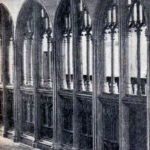 Altarnun Church Rood Screen in 1933.