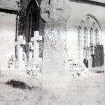 Celtic Cross in Altarnun Churchyard 1937.