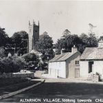 Altarnun Village in the mid 1960's.