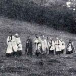 Altarnun pilgrimage with the Bishop of Truro to the holy well in 1923.