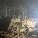Wesleyan Service at Wesley Cottage, Trewint in 1961.