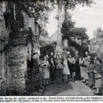 Wesleyan Service at Wesley Cottage, Trewint in 1949.