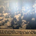 Wesleyan Service at Wesley Cottage, Trewint in 1952.