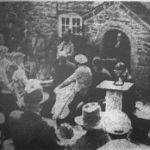 Wesleyan Service at Wesley Cottage, Trewint in 1959.