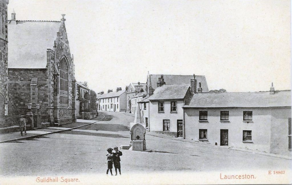 Launceston Guildhall Square c.1904