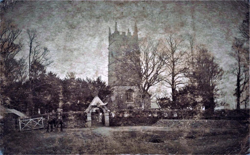 North Petherwin Church c.1910. Photo courtesy of Gary Lashbrook.