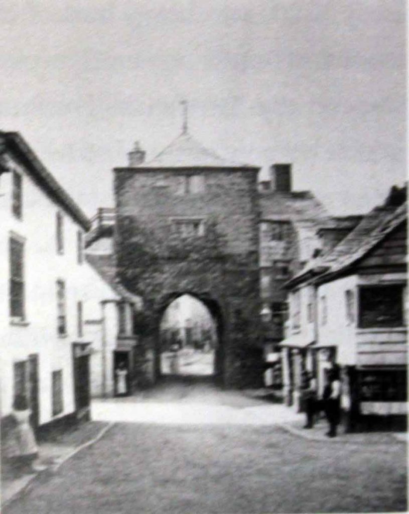 Launceston's Southgate in 1870