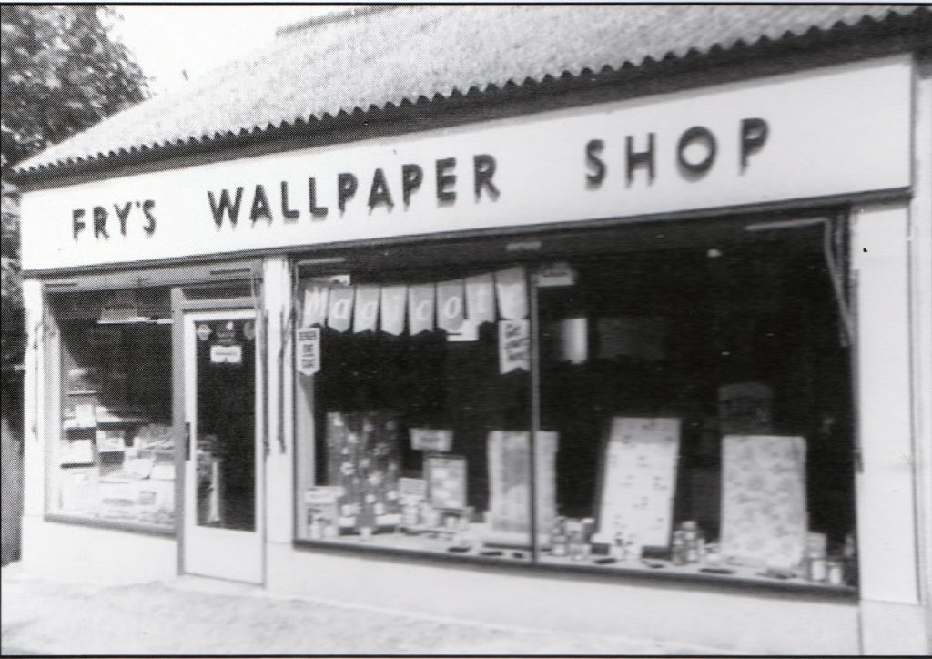 Fry's Wallpaper Shop, Race Hill, Launceston