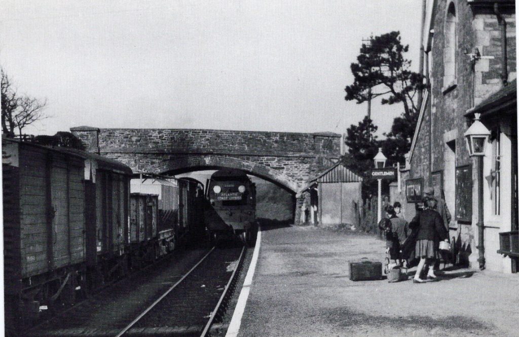 34038 with the up ACE arriving at Otterham April 21 1960