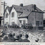 The official opening of the British Legion Houses in Jul