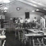 Castle Green canteen with American G.I.'S.