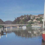 Cataract Gorge and the Tamar River at Launceston, Tasmania.
