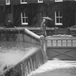 Flooded Kensey December 1980. Flooded Kensey December 1980.