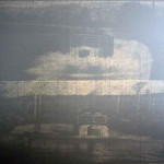 Flooding at Netherbridge in 1955.