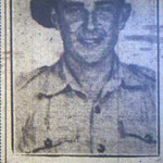 Jack Hooper P.O.W. in 1945.