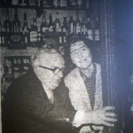 Jamaica Inn Bolventor 1958 with the owner Mr. Stanley Thomas pushing over a stack of pennies collected for the St. Teresa Home charity Jamaica Inn Bolventor 1958 with the owner Mr. Stanley Thomas pushing over a stack of pennies collected for the St. Teresa Home charity