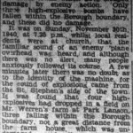Cornish and Devon article on the bombing of Launceston.