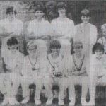 Launceston College under-15 cricket team c.1975. Colin Chegwyn then PE teacher, Mark Bawden front row third from the left. Photo courtesy of Ruth Bawden. Launceston College under-15 cricket team c.1975. Colin Chegwyn then PE teacher, Mark Bawden front row third from the left