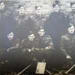 Launceston Homeguard machine gun section.