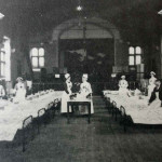 Launceston Town Hall made over for the V.A.D. Hospital.