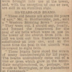 Western Morning News article on the old oak from March 9th 1933.