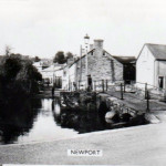 River Kensey and Priors Bridge and looking up Westbridge Road in the 1950's. River Kensey and Priors Bridge and looking up Westbridge Road, Launceston in the 1950's.