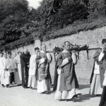 St. Cuthbert Mayne pilgrimage procession coming up St. Thomas Road in 1921.